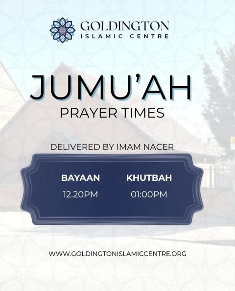 Jumu'ah announcement 