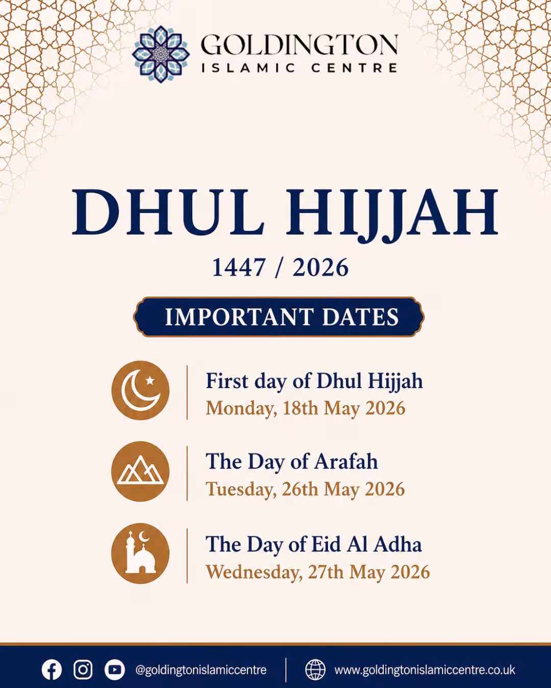Dhul Hijjah Announcement